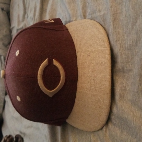 New Era | Accessories | Cream And Maroon Cincinnati Reds New Era Cap ...